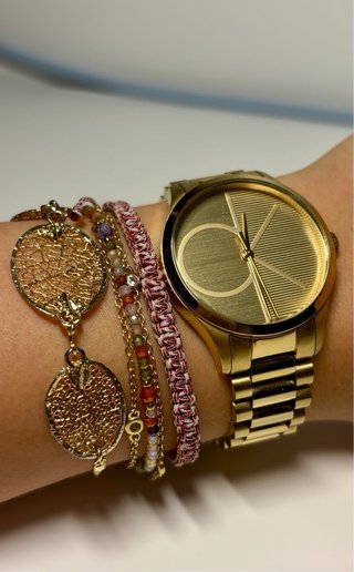 Reloj Calvin Klein Dorado Acero Inoxidable