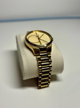 Reloj Calvin Klein Dorado Acero Inoxidable