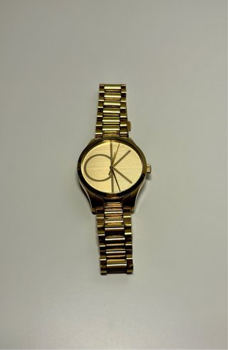 Reloj Calvin Klein Dorado Acero Inoxidable