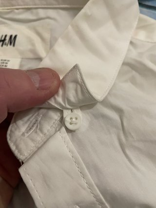 Camicia H&M Uomo Tg. M Bianca