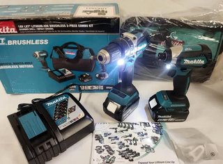 Makita XT269M 18V LXT Combo Kit