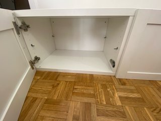 Mueble bajo blanco Ikea