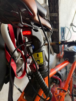 Bicicleta Eléctrica Fafrees F1 Naranja