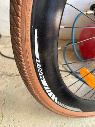 Bicicleta Eléctrica Fafrees F1 Naranja
