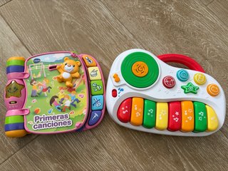 Lote Juguetes VTech Piano y Libro Musical