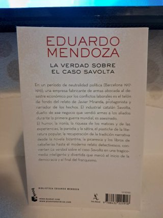 Libro La verdad sobre el caso Savolta