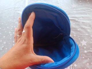 Mochila infantil peluche submarino azul