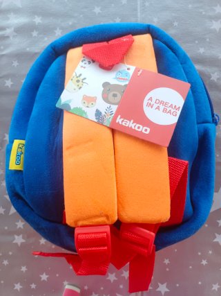 Mochila infantil peluche submarino azul