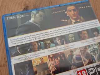Yakuza 0 Zero PS4