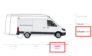 Extensión lateral VW Crafter II/Man TGE L3; H2-H3