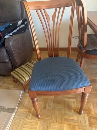 Mesa de salón y 6 sillas