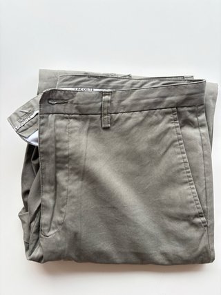Pantalón chino Lacoste verde