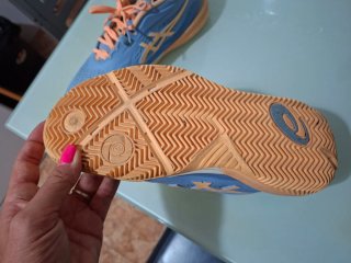 Zapatillas Padel Asics Azul y Naranja