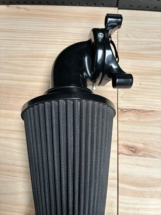 Filtro de aire Arlen Ness negro Harley