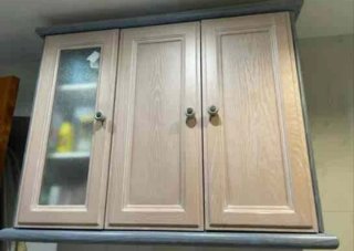 Muebles de Baño Madera y Cristal