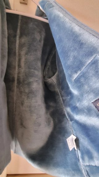 Chaqueta corta invierno azul