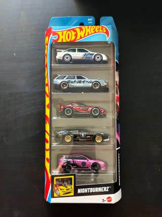 Hot Wheels Nightburnerz 5 Car Pack