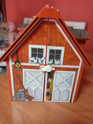 Granja Playmobil con animales y figura