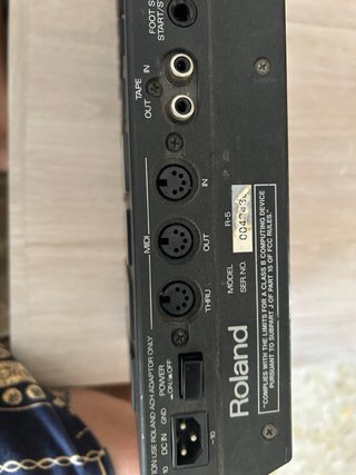 Roland R-5 Human Rhythm Composer