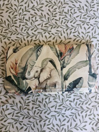 Bolso gemelar Betribe estampado elefantes