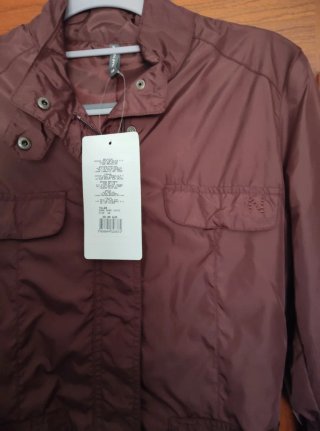 Chaqueta NAF NAF granate fina