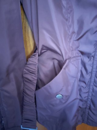 Chaqueta NAF NAF granate fina