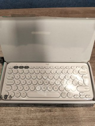 Logitech K380 Teclado Bluetooth Multi-Device Blanco