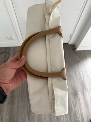 Bolso Franck Namani Piel Marrón y Dorado