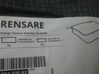 3 Bolsas Organizadoras Viaje Rensare IKEA