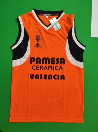 Camiseta Pamesa Valencia 2002-2003 Talla L