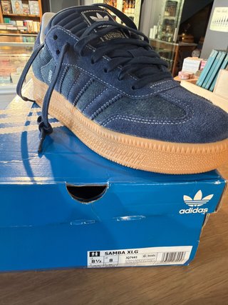 Adidas Samba XLG Zapatillas Azul/Marrón Talla 42