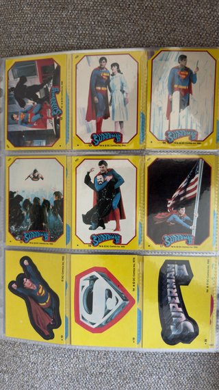Gran colección Superman Topps 1978–1983 – 3 colecc
