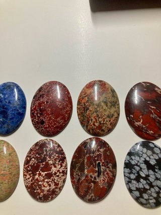 Lote Cabujones Minerales Variados