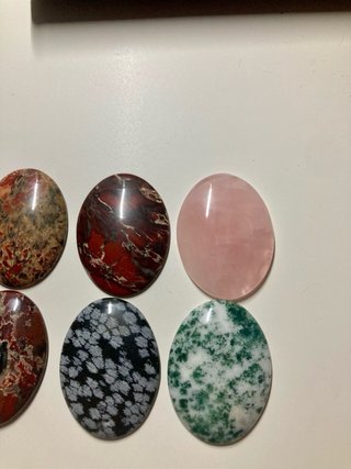Lote Cabujones Minerales Variados