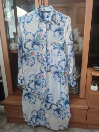 Vestido Zara Mujer Talla S Estampado Floral