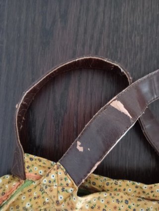 Bolso de flores reversible