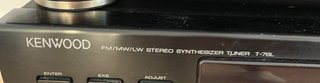 Kenwood T-76L Sintonizador Estéreo FM/MW/LW