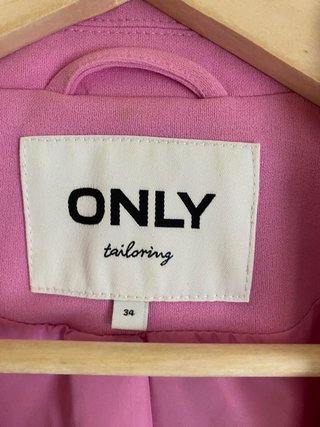 Blazer rosa Only