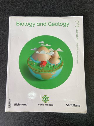 BIOLOGY & GEOLOGY MADRID 3 ESO santillana