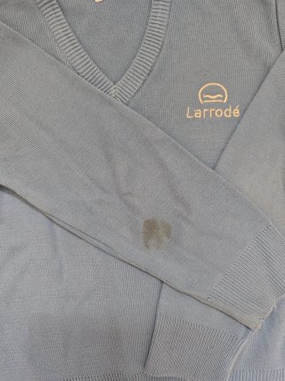 Jersey de pico azul Larrodé Talla 8
