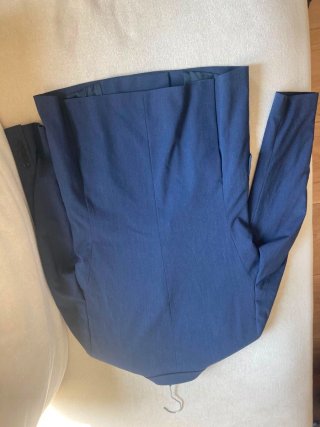 Traje de vestir azul