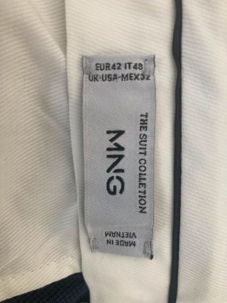Traje de vestir azul