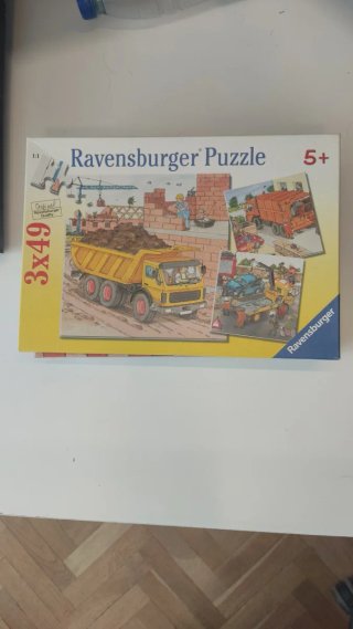 Pack 3 Puzzles Ravensburger Niños