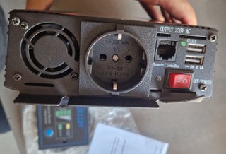 Inversor EDECOR 1000W/2000W Onda Pura