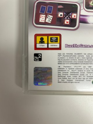 Sony BUZZ CEREBROS EN ACCIÓN - EXCELENTE