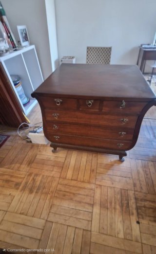 Cómoda vintage madera maciza