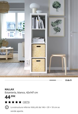 Estantería Blanca Ikea