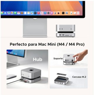 UGREEN Hub USB C Tarjetas TF SD 3.5mm Aux