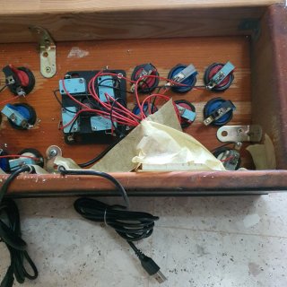 Joystick Arcade Rojo