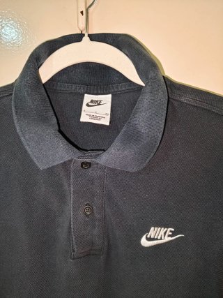 Polo Nike manga corta hombre negro